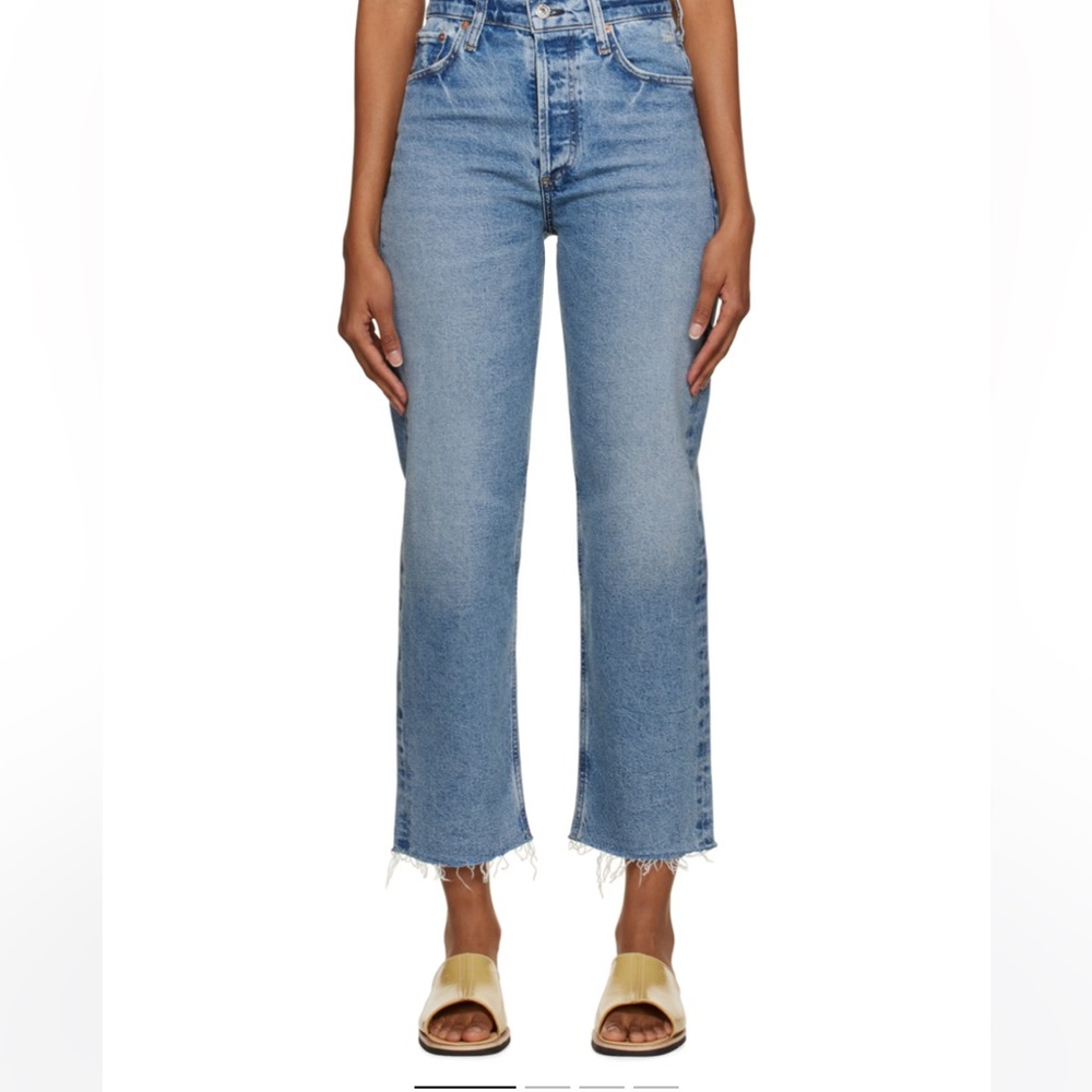 NWT Citizens of Humanity Florence Wide Straight Jeans 24